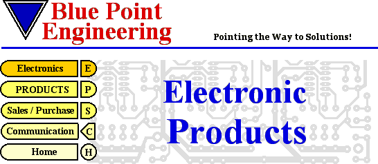 BPE Electronics Menu