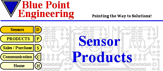 BPE Sensor Menu