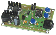 audio to servo board