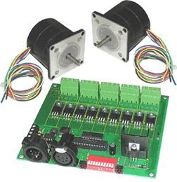 DMX STEPPER MOTOR BOARD