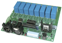 DMX Relay Board